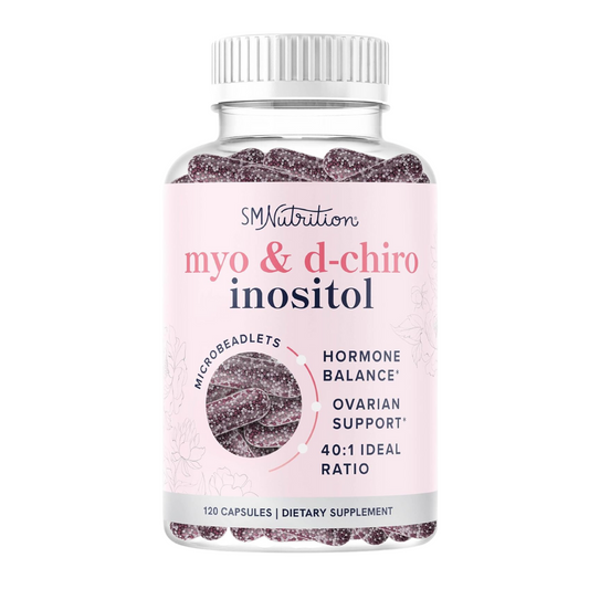 SM NUTRITION MYO & D-CHIRO INOSITOL HORMONAL BALANCE CAPSULE FOR WOMEN 120 CAPSULES