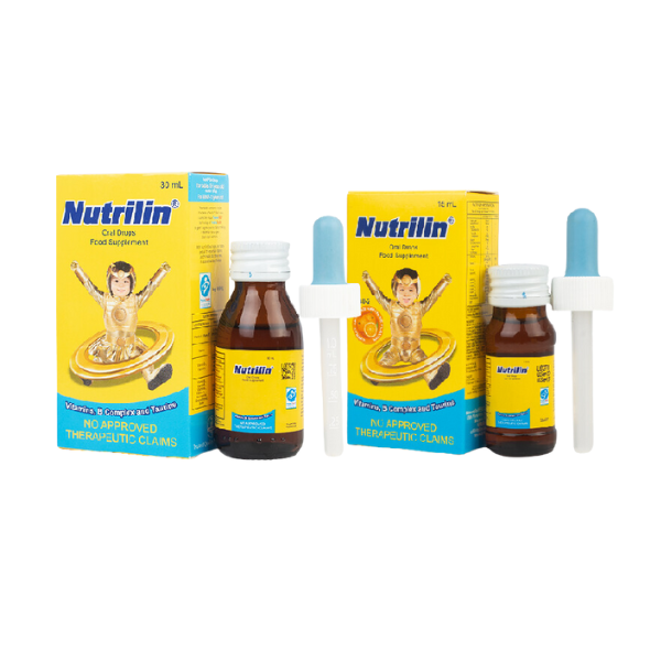 Nutrilin Syrup - Vitamins Food Supplements 15ML / 30ML / 120ML