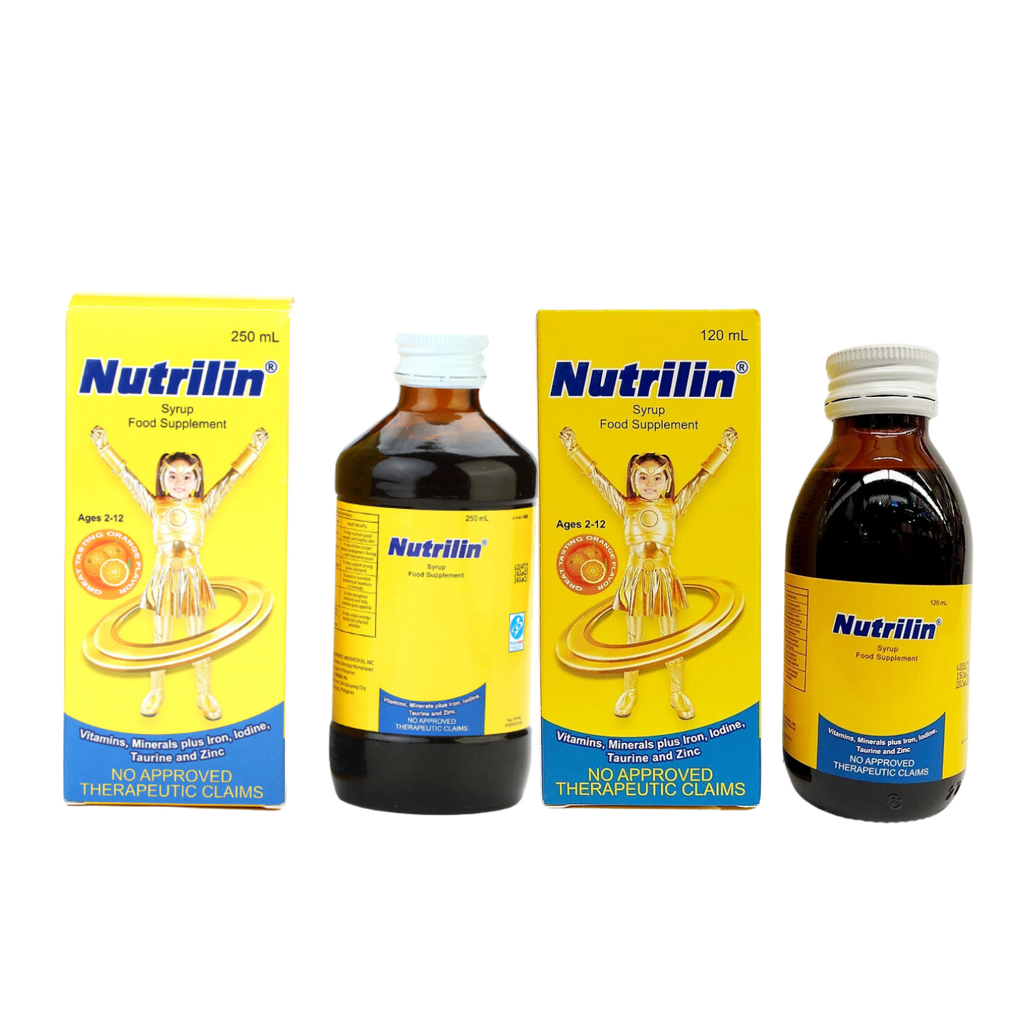 Nutrilin Syrup - Vitamins Food Supplements 15ML / 30ML / 120ML