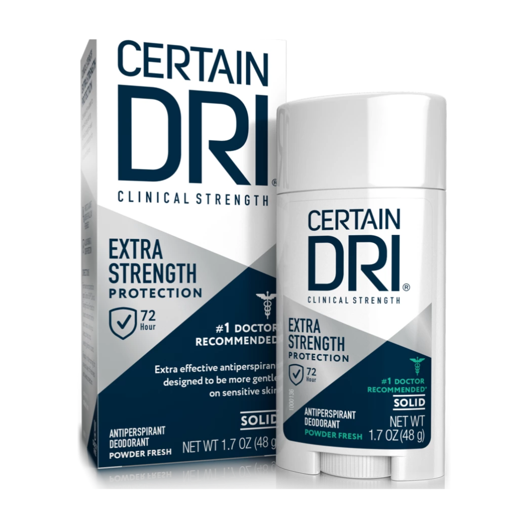Certain Dri Prescription Strength Clinical Antiperspirant Deodorant 1.2fl oz(35.5ml)