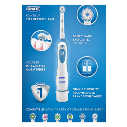 Oral-B Electric Toothbrush Vitality Precision Clean Powered by Braun