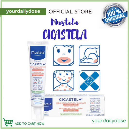 Mustela Cicastela Moisture Recovery Cream (40 ML) for Baby