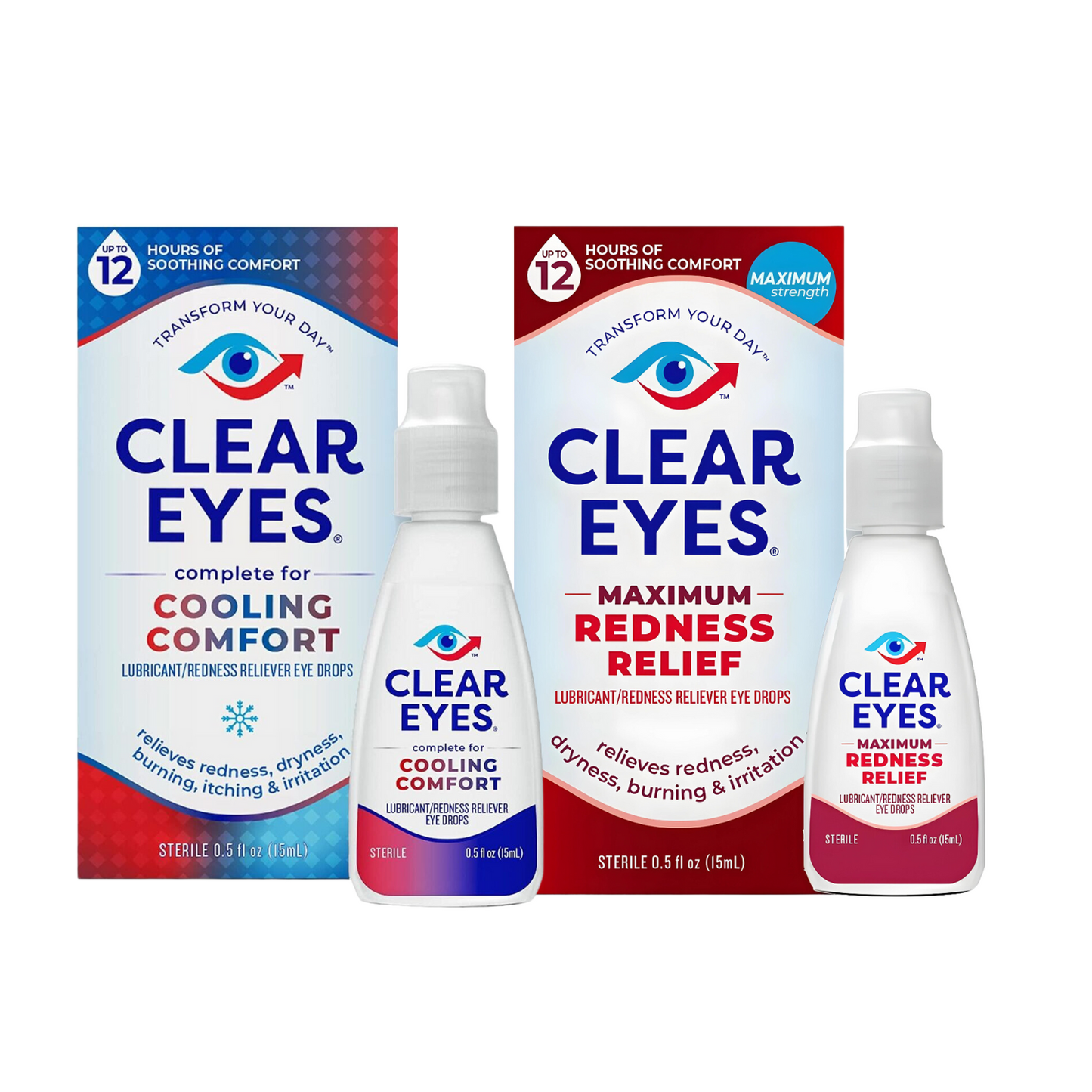 Clear Eyes  Relief Eye Drops 15ml