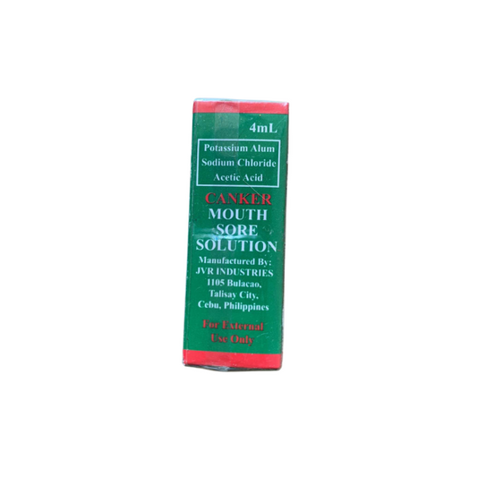 Canker Mouth Sore Solution Singaw Treatment 4ML