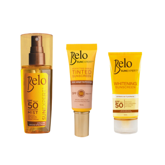 Belo Sun Expert Mist | Whitening sunscreen | Tinted sunscreen  SPF 50 PA++/PA+++