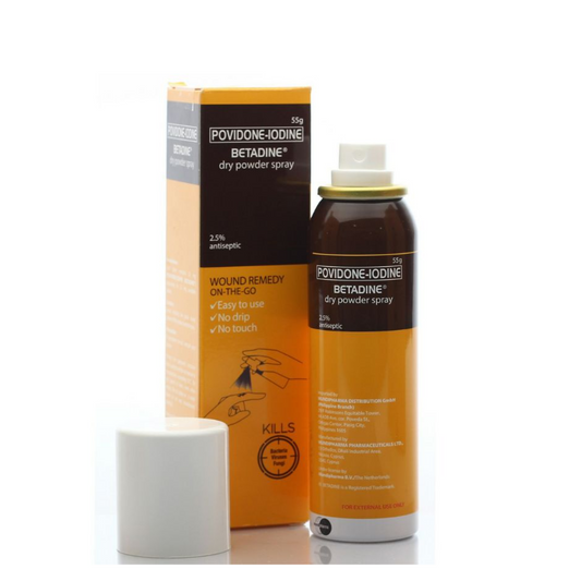 Betadine Dry Powder Spray 55 GRAMS