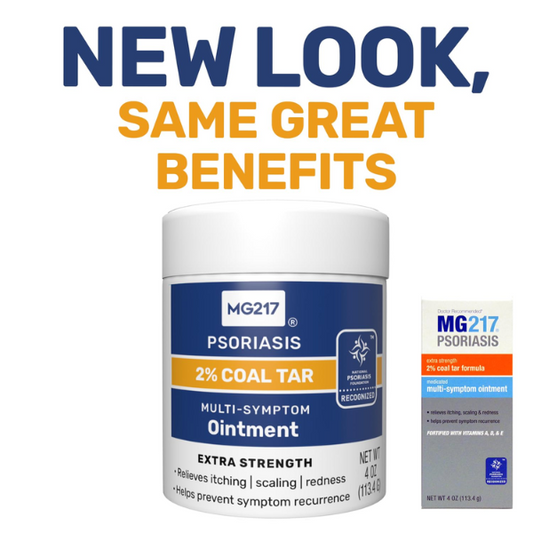 MG217 PSORIASIS MEDICATED MOISTURIZING CREAM & MULTI SYMPTOM OINTMENT
