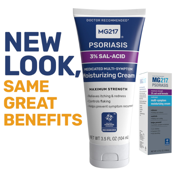 MG217 PSORIASIS MEDICATED MOISTURIZING CREAM & MULTI SYMPTOM OINTMENT