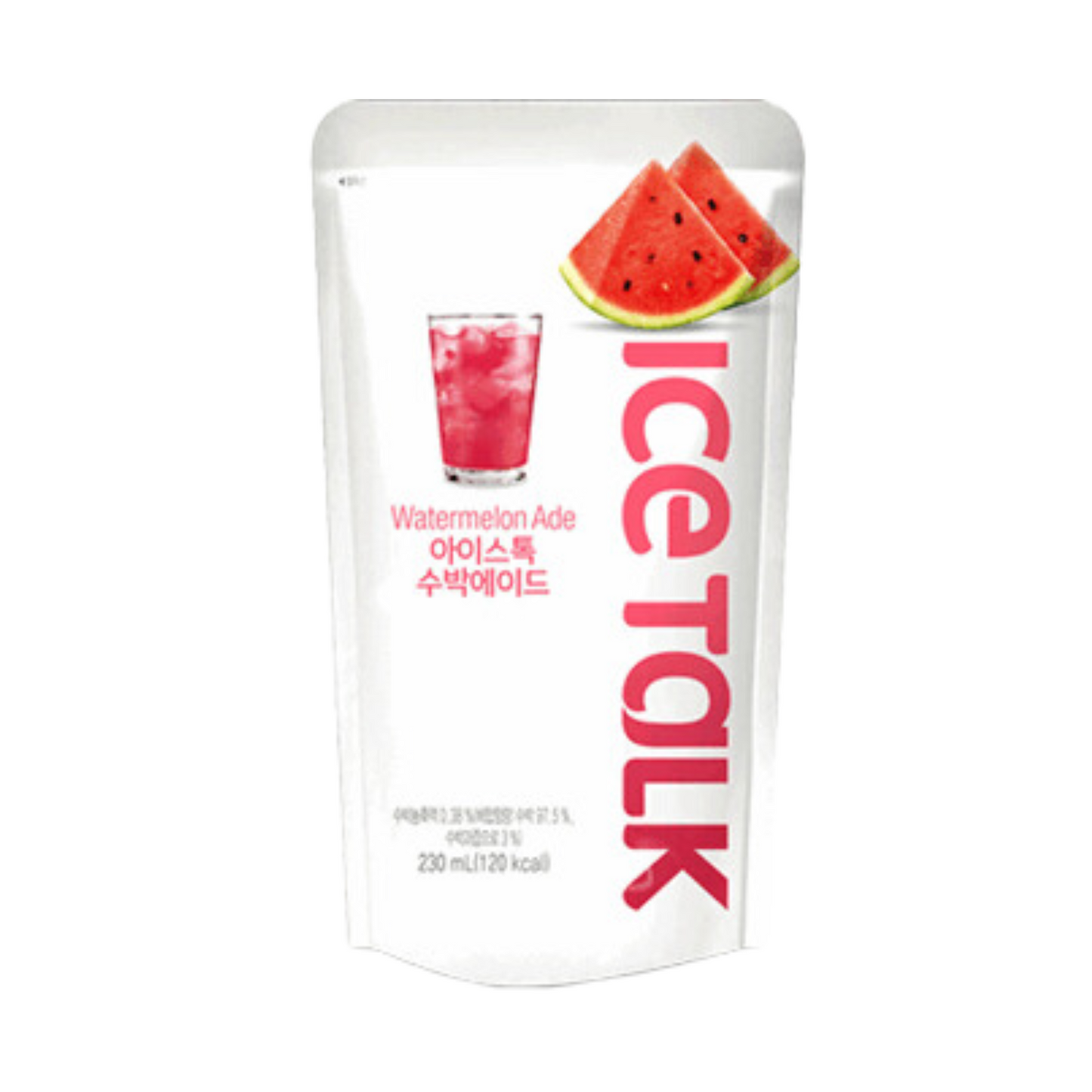 [ICE TALK ADE] Korean Pouch Drinking Juice 230ml | 120kcal 10PCS(1BOX)