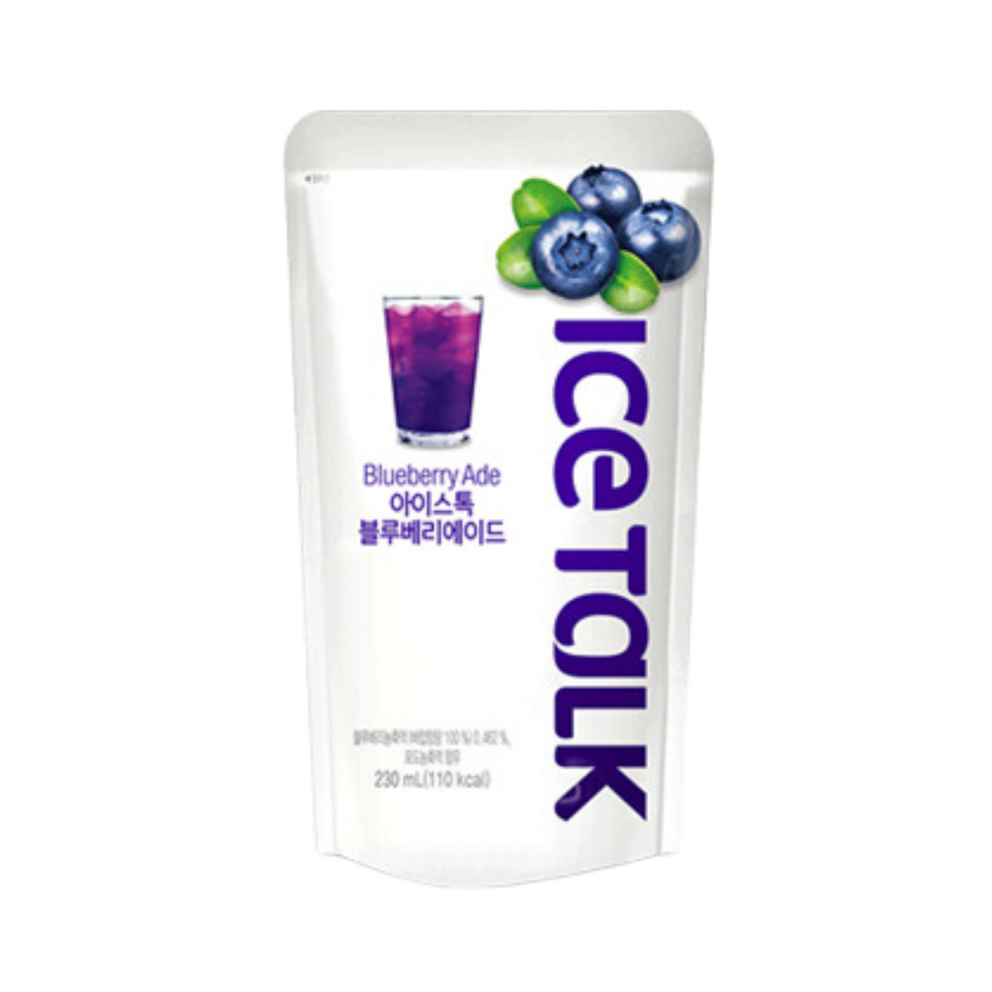 [ICE TALK ADE] Korean Pouch Drinking Juice 230ml | 120kcal 10PCS(1BOX)