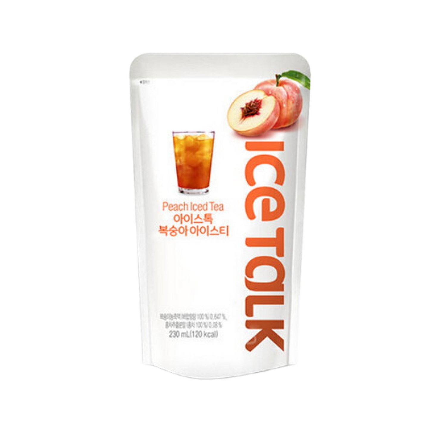 [ICE TALK ADE] Korean Pouch Drinking Juice 230ml | 120kcal 10PCS(1BOX)