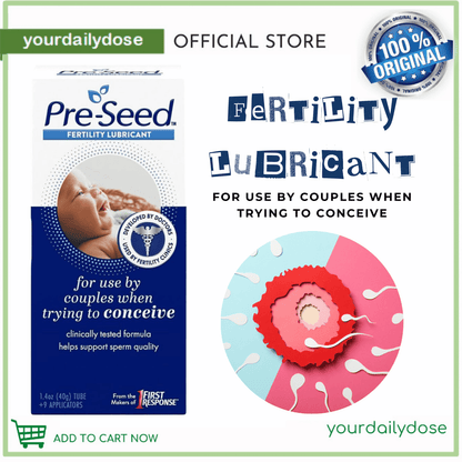 Pre-Seed Fertility Lubricant, Use by Couples Trying to Conceive
