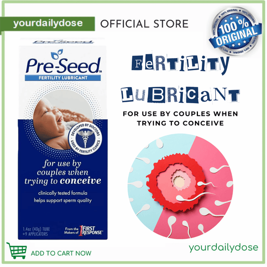 Pre-Seed Fertility Lubricant, Use by Couples Trying to Conceive
