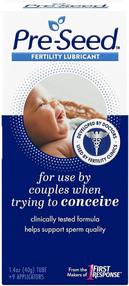 Pre-Seed Fertility Lubricant, Use by Couples Trying to Conceive