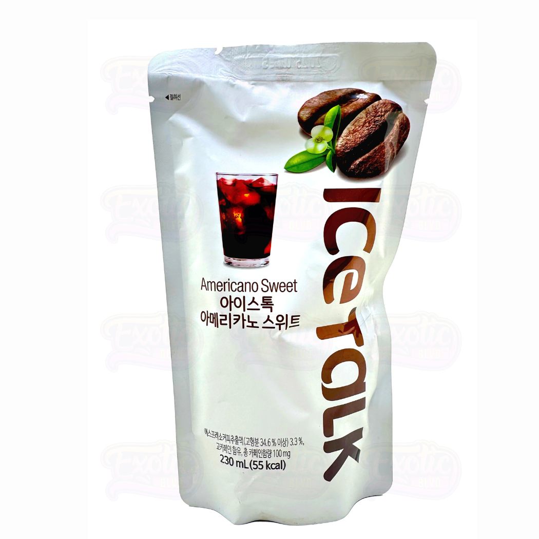 [ICE TALK ADE] Korean Pouch Drinking Juice 230ml | 120kcal 10PCS(1BOX)