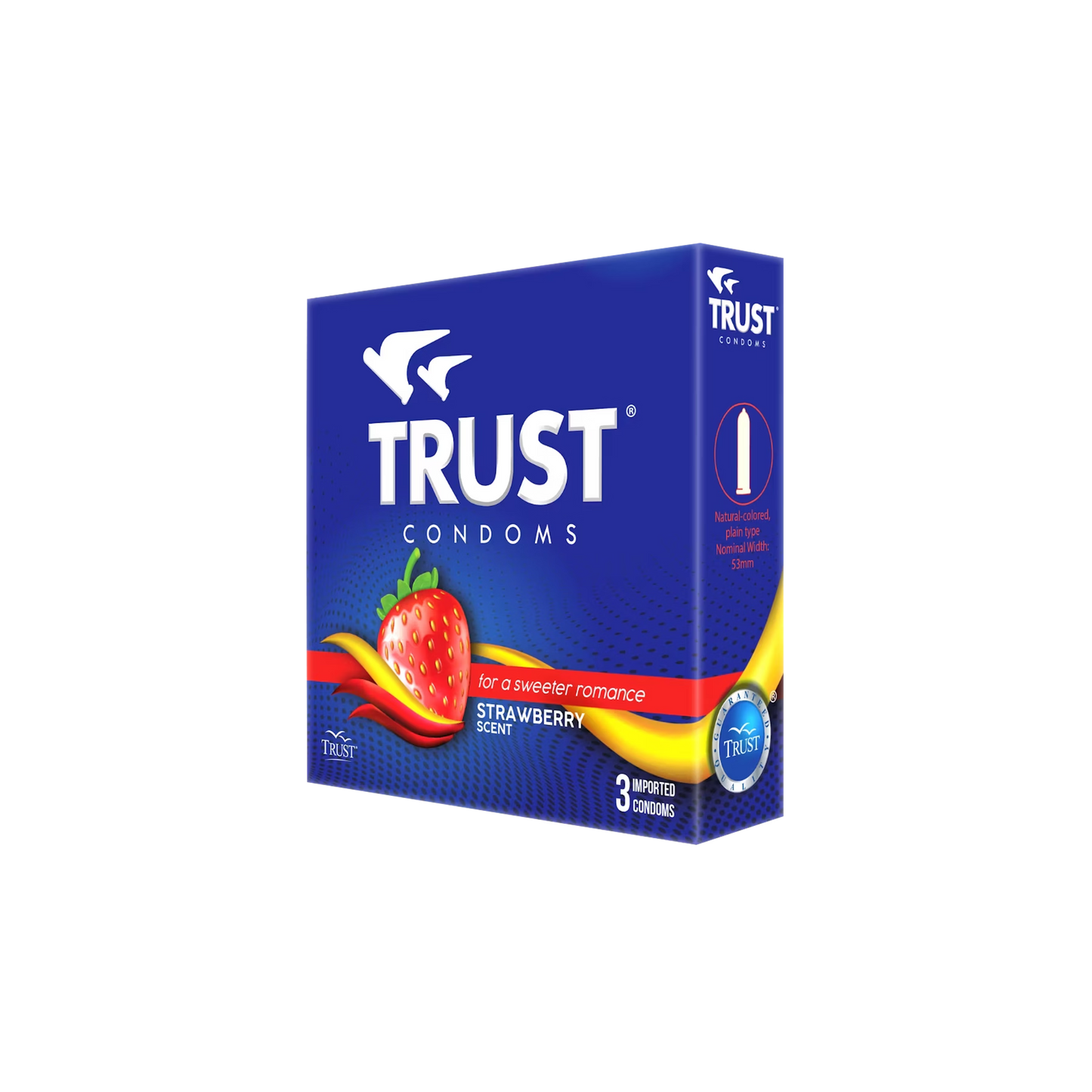 TRUST CONDOM ALL VARIANTS AND SCENTS AVAILABLE 3PCS PER PACK