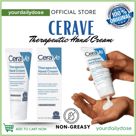 Cerave Therapeutic Hand Cream Non-greasy hand cream and skin protectant 85g