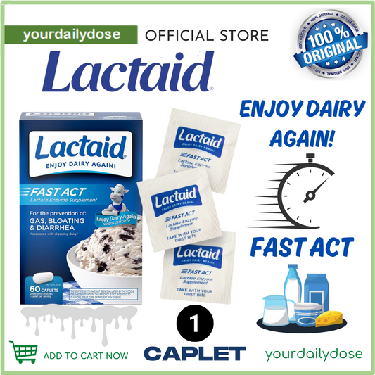 Lactaid Fast Act Lactose Intolerance Relief Chewable