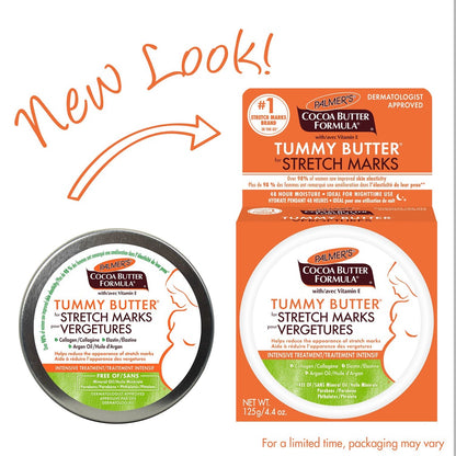Palmer's Cocoa Butter Formula Tummy Butter For Stretch Marks 4.4 oz (125 g)