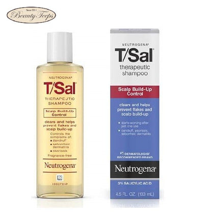 Neutrogena T/Sal Therapeutic Shampoo for Scalp Build-Up Control with Salicylic Acid 133ml