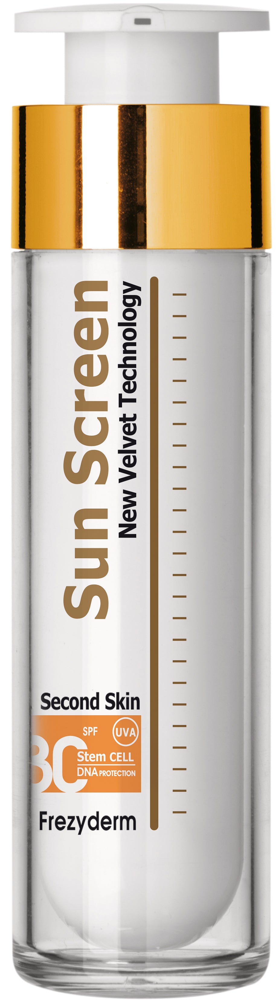 FREZYDERM SUN SCREEN VELVET SECOND SKIN TECHNOLOGY SPF 50+ 50ML (Clear Variant)