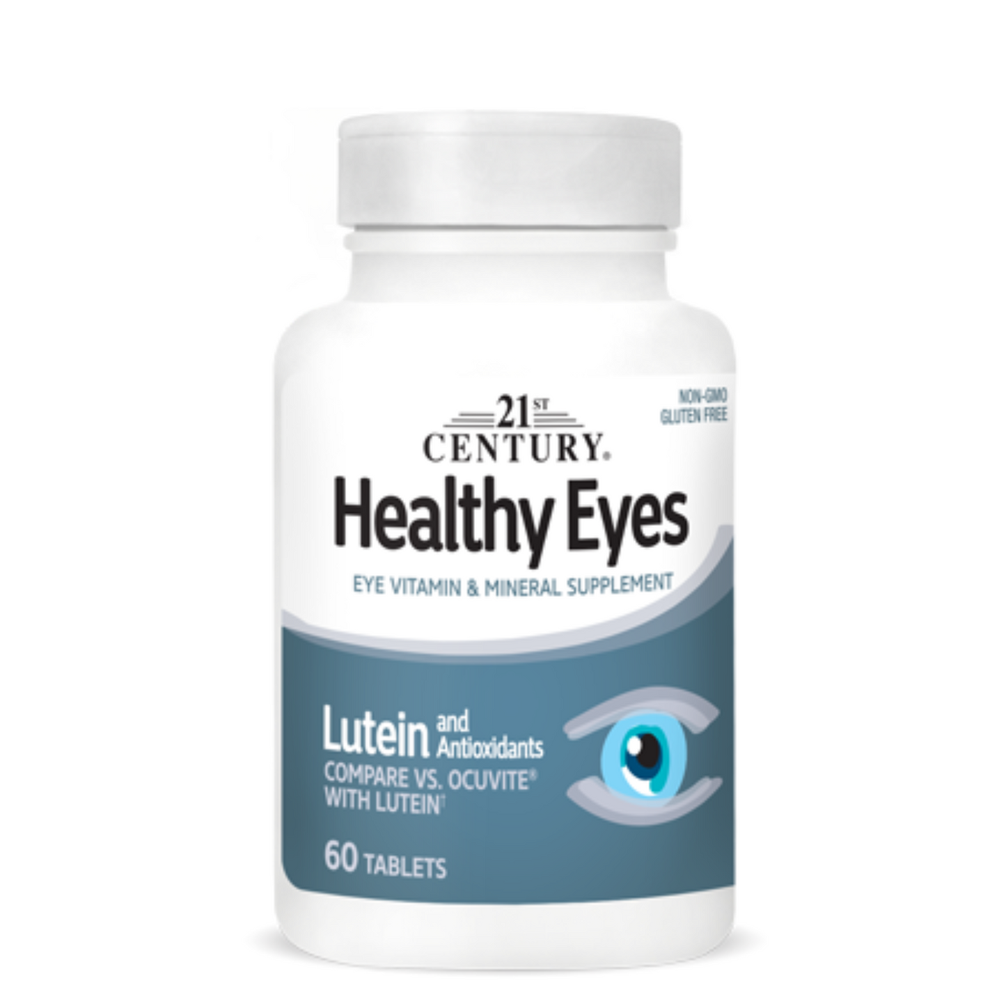 21st Century Healthy Eyes with Lutein 60 Tablets