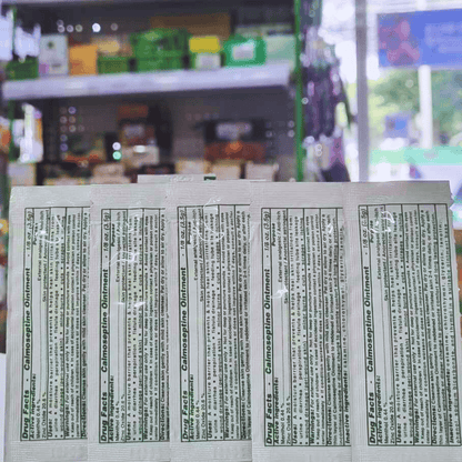 Calmoseptine (Zinc oxide + Menthol) Ointment sachet 3.5g