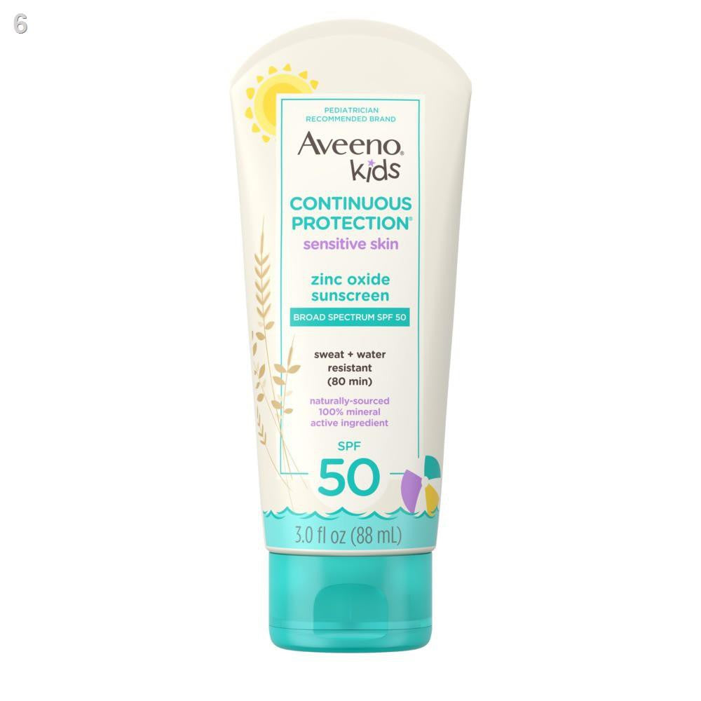 Aveeno Sunscreen with Broad Spectrum SPF 50 Sunscreen for Baby or Kids