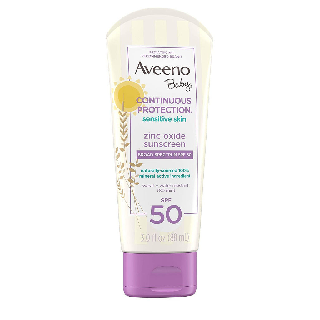 Aveeno Sunscreen with Broad Spectrum SPF 50 Sunscreen for Baby or Kids