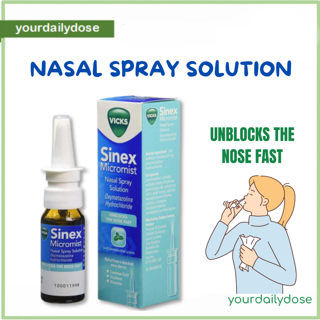 VICKS SINEX MICROMIST NASAL SPRAY 15ML