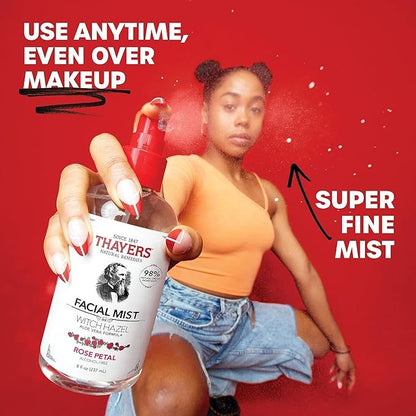 THAYERS FACIAL MIST WITCH HAZEL ROSE PETAL 237ML