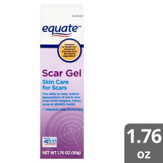 EQUATE SCAR GEL SKIN CARE FOR SCARS 1.76 50G