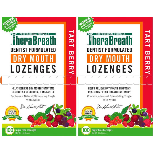 TheraBreath Dry Mouth Lozenges   ( Sold per 1 Lozenge only ) Fresh Breath Instantly