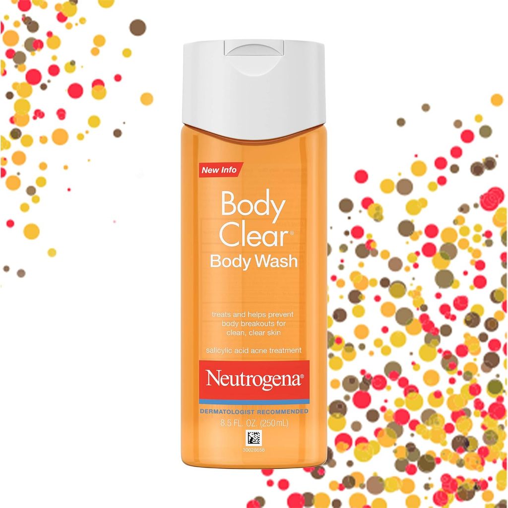 Neutrogena Body Clear Oil-Free Body Acne Wash with Salicylic Acid 250ml