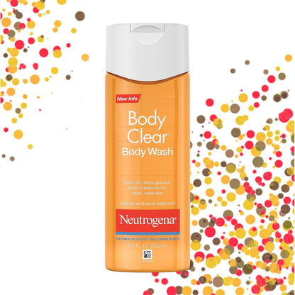 Neutrogena Body Clear Oil-Free Body Acne Wash with Salicylic Acid 250ml