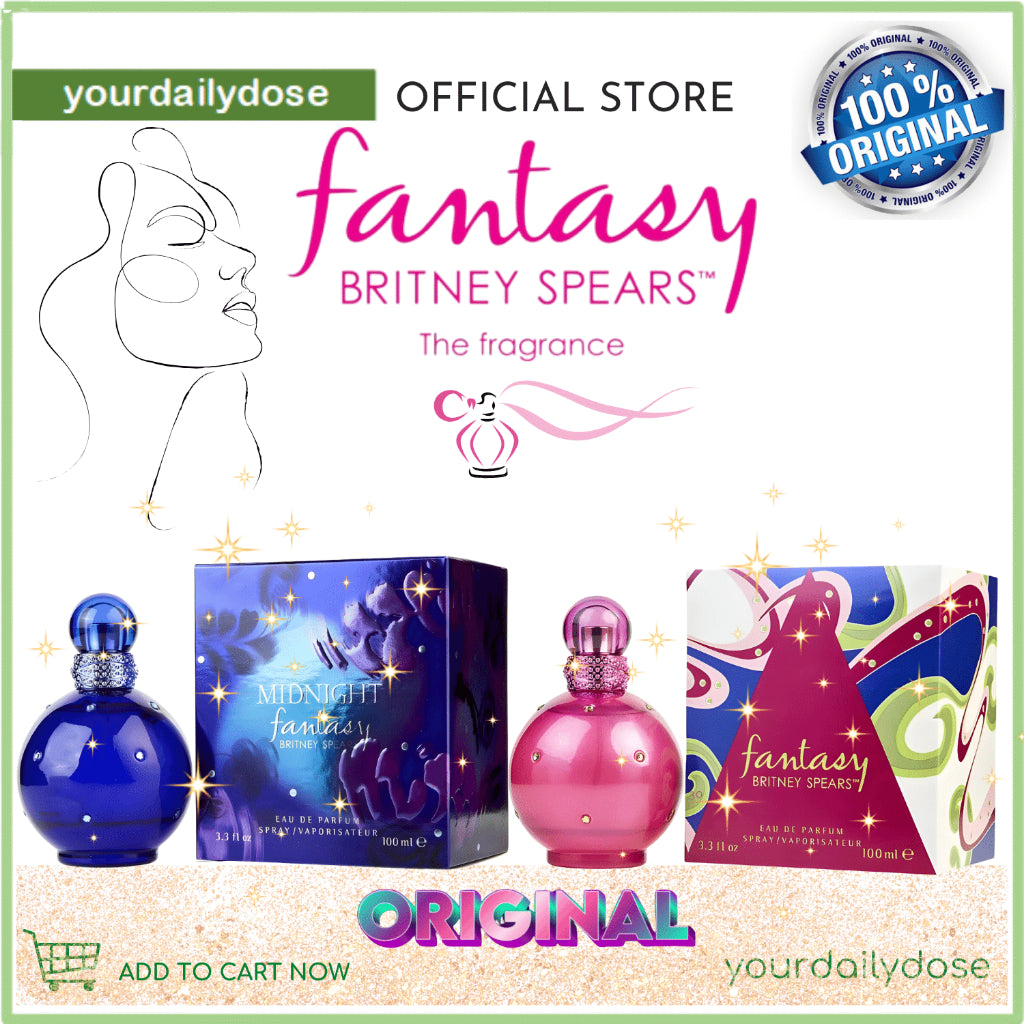 BRITNEY SPEARS EAU DE PARFUM SPRAY FANTASY/MIDNIGHT FANTASY 100ML
