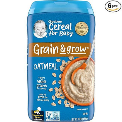 Gerber Probiotic Oatmeal Cereal 8 oz (227 g)