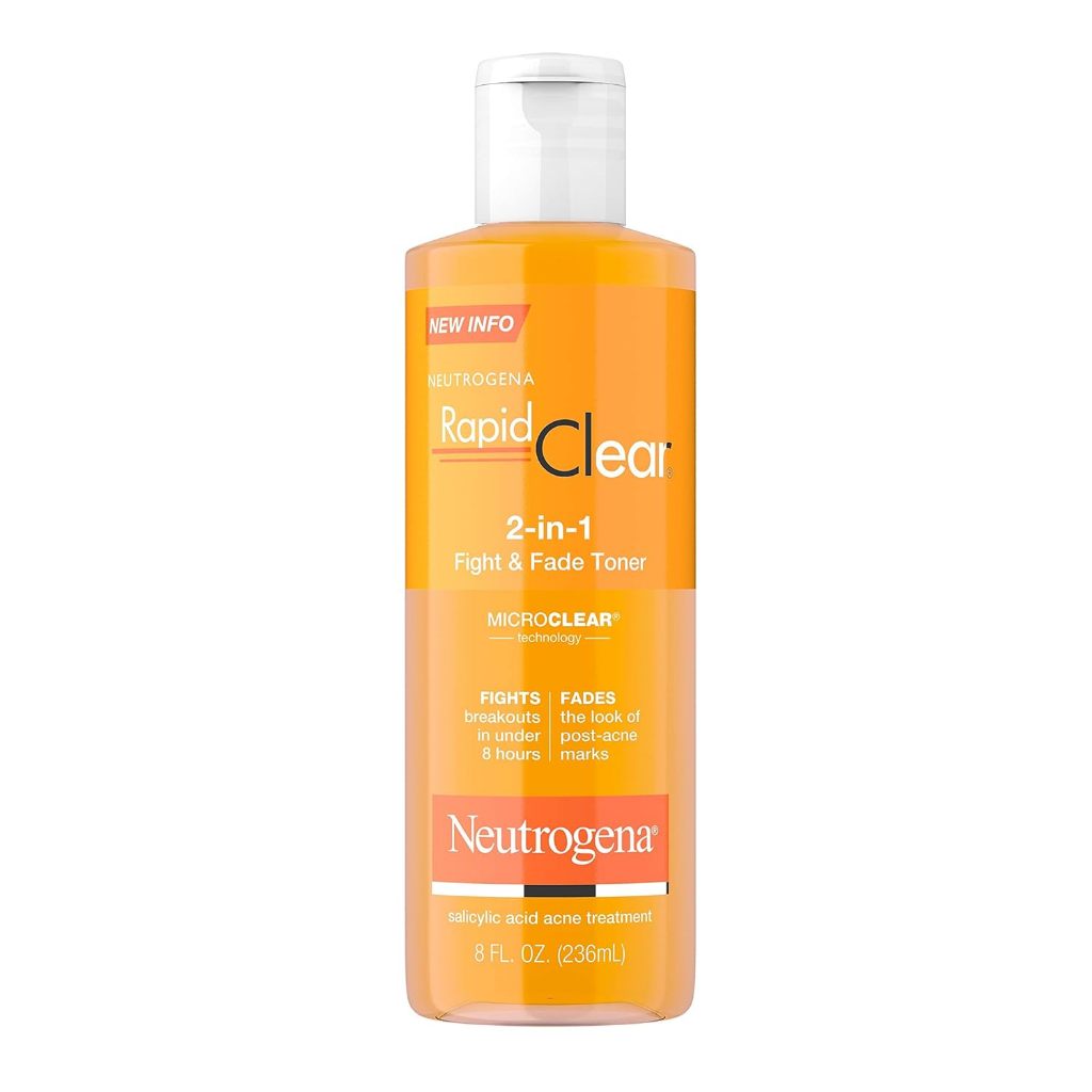 Neutrogena Rapid Clear 2-in-1 Fight & Fade Toner 8fl.oz / 236ml