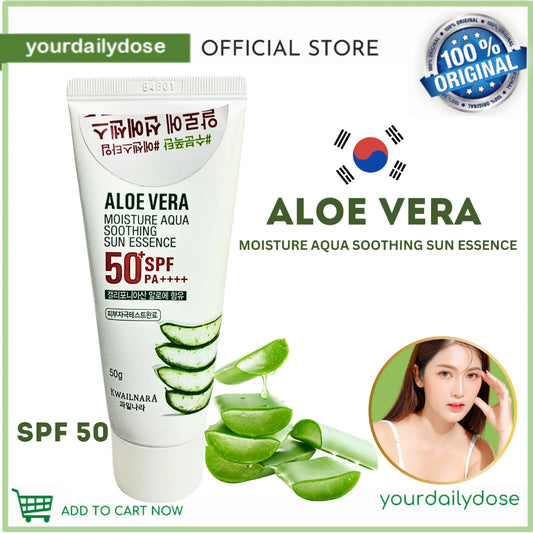 [Kwailnara] Aloe Vera Moisture Aqua Soothing Sun Essence 50 SPF PA++++ 50g