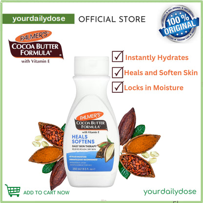 Palmers, Cocoa Butter Formula with Vitamin E, Daily Skin Therapy 250ml [8.5fl.oz]