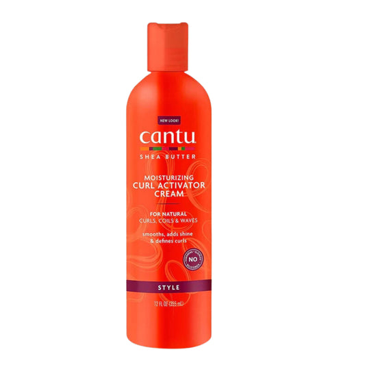 Cantu Moisturizing Curl Activator Cream with Shea Butter for Natural Hair 12 fl oz 355ml