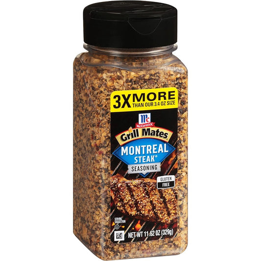 McCormick Grill Mates Montreal Steak Seasoning, 11.62 oz 329 GRAMS