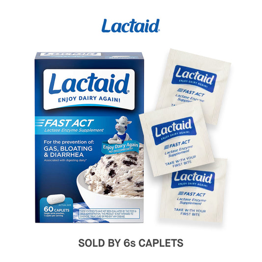Lactaid Fast Act Lactose Intolerance Relief Chewable