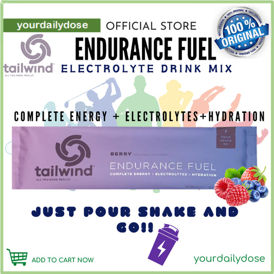 TAILWIND – ENDURANCE FUEL BERRY ELECTROLYTE DRINK MIX 54g