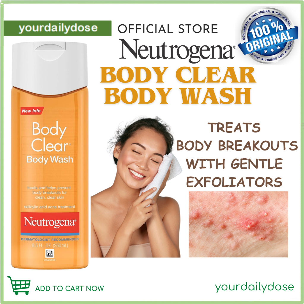 Neutrogena Body Clear Oil-Free Body Acne Wash with Salicylic Acid 250ml