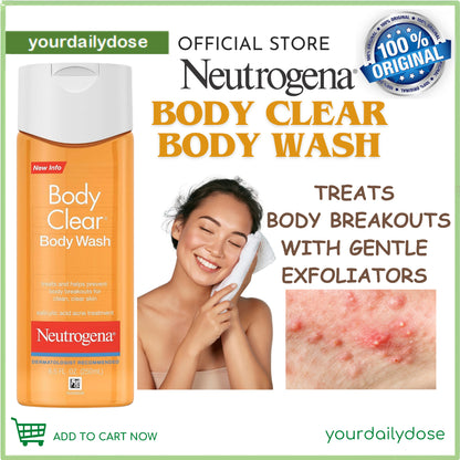 Neutrogena Body Clear Oil-Free Body Acne Wash with Salicylic Acid 250ml