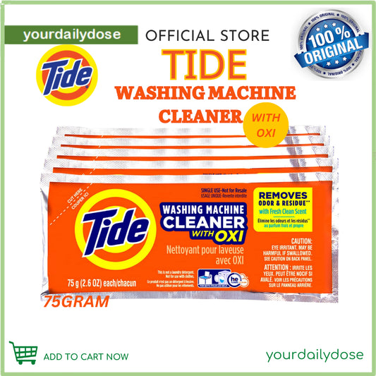 Tide Washing Machine Cleaner 75g 1 SACHET