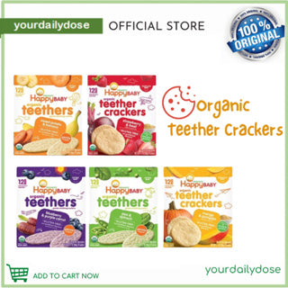 Happy Baby Gentle Organic Teethers 24 WAFERS