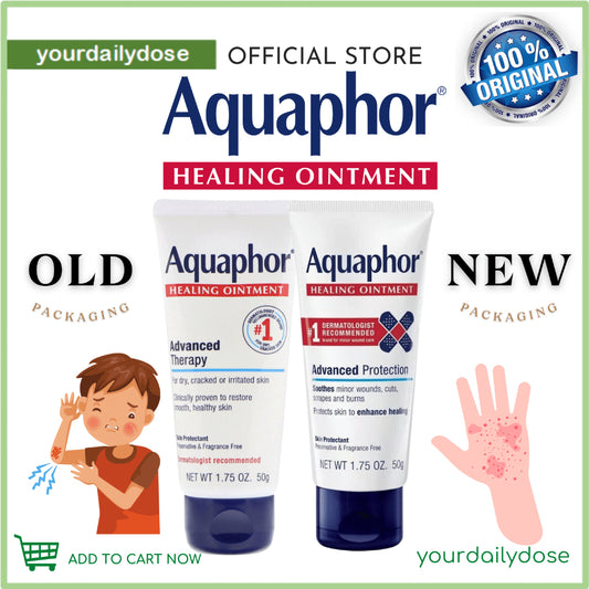 Aquaphor Skin Protectant Healing Ointment - 50g & 198g