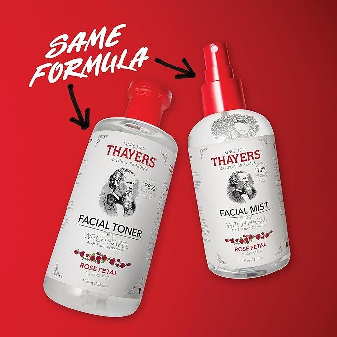 THAYERS FACIAL MIST WITCH HAZEL ROSE PETAL 237ML
